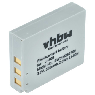 Baterija LI-30B za Olympus mju Mini Digital / Digital S / Stylus Verve Digital, 550 mAh