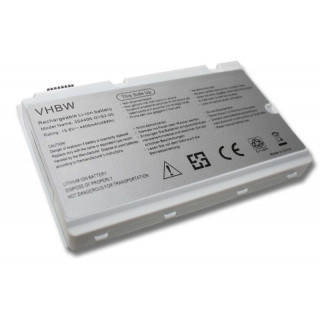 Baterija za Fujitsu Siemens Amilo XI2428 / XI2528 / XI2550 / PI2450, bela, 4400 mAh