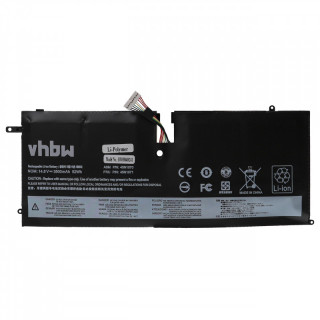 Baterija za Lenovo Thinkpad X1 Carbon 3444 / 3448 / 3460, 3500 mAh