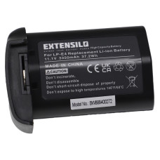 Baterija LP-E4 za Canon EOS 1D C / EOS 1Ds Mark III / EOS 1D Mark IV, 3350 mAh