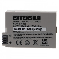 Baterija LP-E8 za Canon EOS 550D / EOS 600D / EOS 650D / EOS 700D, 1100 mAh Baterija LP-E8 za Canon EOS 550D / EOS 600D / EOS 650D / EOS 700D, 1100 mAh