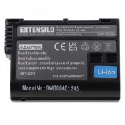 Baterija EN-EL15 za Nikon D600 / D800 / D800E / D7000 / D7100 / D8000, 2250 mAh