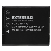 Baterija NP-130 za Casio Exilim EX-H30 / EX-ZR100 / EX-ZR200, 1800 mAh