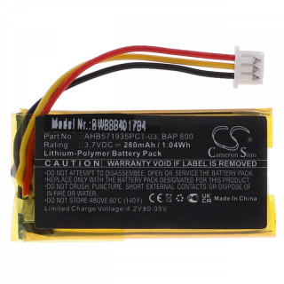 Baterija za Sennheiser Set 860 / Set 880, 280 mAh