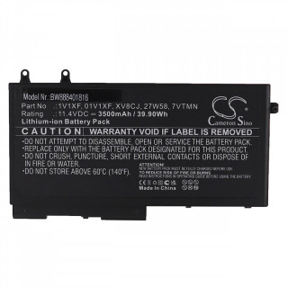 Baterija za Dell Latitude 5400 / 5410 / 5500 / 5510, 11.4 V, 3500 mAh