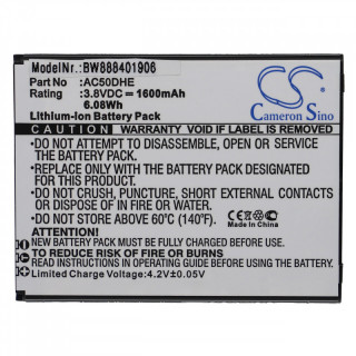 Baterija za Archos 50d Helium, 1600 mAh