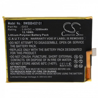 Baterija za Gigaset GS53 / Me Pure, 3200 mAh