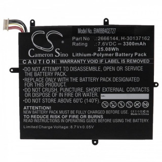 Baterija za Jumper EZBook X1 / BMAX MaxBook Y11 H1M6, 3300 mAh Baterija za Jumper EZBook X1 / BMAX MaxBook Y11 H1M6, 3300 mAh
