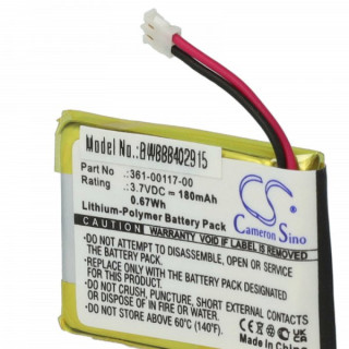 Baterija za Garmin Approach S10 / S20 / X40, 180 mAh Baterija za Garmin Approach S10 / S20 / X40, 180 mAh