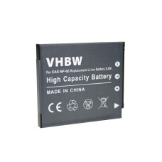 Baterija NP-60 za Casio Exilim EX-FS10 / EX-S12 / EX-Z90, 550 mAh Baterija NP-60 za Casio Exilim EX-FS10 / EX-S12 / EX-Z90, 550 mAh