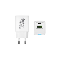 Polnilec / adapter USB-A / USB-C, GaN, PD, 45W