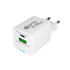 Polnilec / adapter USB-A / USB-C, GaN, PD, 20 W