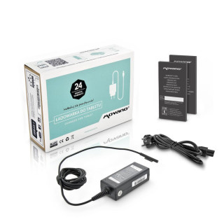 Polnilec za prenosnike Microsoft Surface Pro 3 / Pro 4 / Book, 30W / 12V / 2.58A
