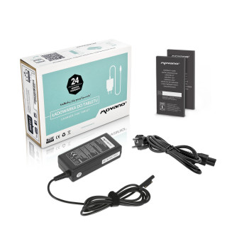 Polnilec za prenosnike Microsoft Surface Pro 3 / 4 / 5 / 6 / 7, 65W / 15V / 4A, 1706 Polnilec za prenosnike Microsoft Surface Pro 3 / 4 / 5 / 6 / 7, 65W / 15V / 4A, 1706