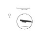Polnilec za prenosnike Microsoft Surface Pro 3 / 4 / 5 / 6 / 7, 65W / 15V / 4A, 1706 Polnilec za prenosnike Microsoft Surface Pro 3 / 4 / 5 / 6 / 7, 65W / 15V / 4A, 1706