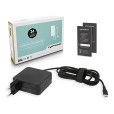 Polnilec za prenosnike HP / Toshiba / Acer / Asus / Lenovo / Dell, 65W / 20V / 3,25A / priključek USB-C