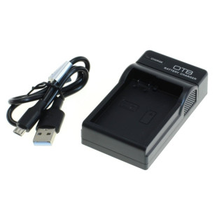 Polnilec za baterijo Nikon EN-EL14, MicroUSB