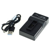 Polnilec za baterijo GoPro Hero 5 / Hero 6 / Hero 7, MicroUSB