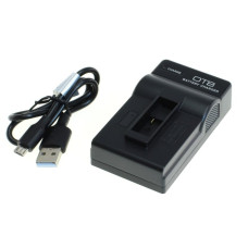 Polnilec za baterijo GoPro Hero 5 / Hero 6 / Hero 7, MicroUSB