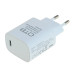 Polnilec za naprave s priključkom USB-C, 20W, bel