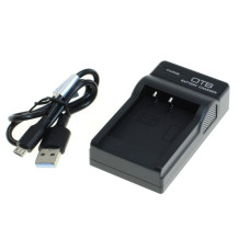 Polnilec za baterijo Sony NP-BG1 / NP-FG1, MicroUSB