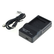 Polnilec za baterijo Fuji NP-W126, MicroUSB Polnilec za baterijo Fuji NP-W126, MicroUSB
