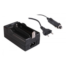 Polnilec za baterijo 18650 / 17670 Li-Ion, namizni