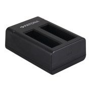 Polnilec za baterijo GoPro Fusion, MicroUSB, dvojni