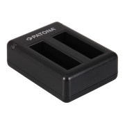 Polnilec za baterijo GoPro Hero 4, AHDBT-401, dvojni, MicroUSB
