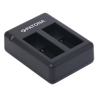 Polnilec za baterijo GoPro Hero 9, MicroUSB, dvojni
