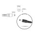 Polnilec za prenosnike Toshiba / Symbol, 75W / 15V / 5A / 6,3mm x 3,0mm