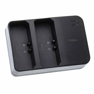 Polnilec za baterijo Godox VING V850 / VB18 / VB19, MicroUSB, dvojni