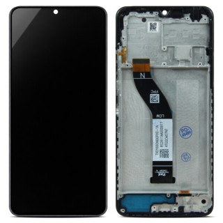 Steklo in LCD zaslon za Xiaomi Redmi 14C / Poco C75, originalno (OEM), črno