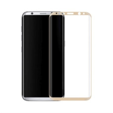 Kaljeno zaščitno steklo za Samsung Galaxy S8, Full Cover 3D, zlato