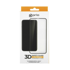 Kaljeno zaščitno steklo za Samsung Galaxy Note 10, Full Cover 3D, črno