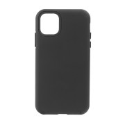 Silikonski ovitek za Apple iPhone 11, črn Silikonski ovitek za Apple iPhone 11, črn