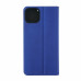 Preklopni etui za Apple iPhone 13 Pro Max iz umetnega usnja, modra-črna