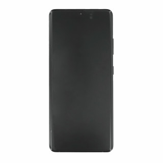 Steklo in LCD zaslon za Samsung Galaxy S21 Ultra 5G / SM-G998, originalno, črno