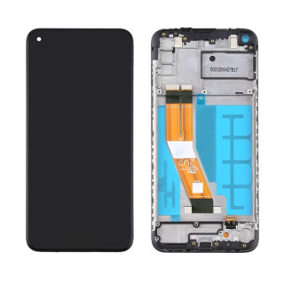 Steklo in LCD zaslon za Samsung Galaxy A11 / SM-A115, originalno (OEM), črno Steklo in LCD zaslon za Samsung Galaxy A11 / SM-A115, originalno (OEM), črno