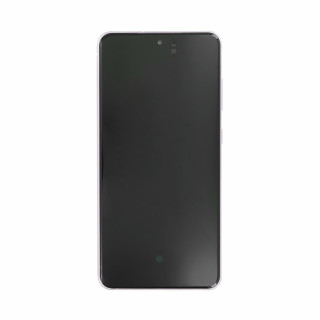 Steklo in LCD zaslon za Samsung Galaxy S21 FE 5G / SM-G990, originalno, vijolično