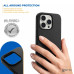 Silikonski ovitek za Apple iPhone 11 Pro Max, črn Silikonski ovitek za Apple iPhone 11 Pro Max, črn