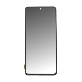 Steklo in LCD zaslon za Samsung Galaxy A71 / SM-A715, originalno (OEM), črno