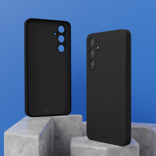 Silikonski ovitek za Samsung Galaxy A55, črn