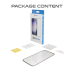 Kaljeno zaščitno steklo za Samsung Galaxy S24 FE, Full Cover 3D