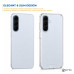 Silikonski ovitek za Samsung Galaxy A36 / A37 / A56, prozoren Silikonski ovitek za Samsung Galaxy A36 / A37 / A56, prozoren