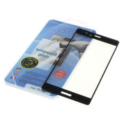 Kaljeno zaščitno steklo za Huawei P9 Plus, Full Cover 3D, črno