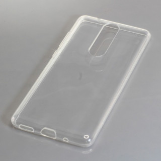 Silikonski ovitek za Nokia 5.1, prozoren