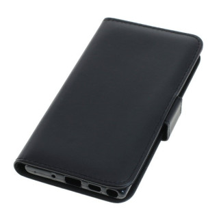 Preklopni etui za Samsung Galaxy Note 10 iz umetnega usnja, črna Preklopni etui za Samsung Galaxy Note 10 iz umetnega usnja, črna