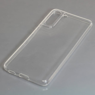 Silikonski ovitek za Samsung Galaxy S21 FE, prozoren