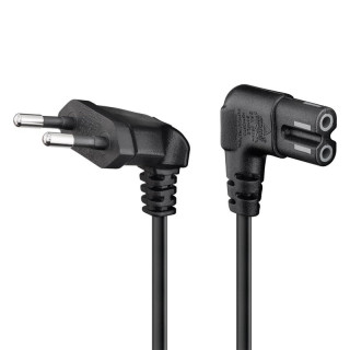 Napajalni kabel za napajalnike z 2-pin priključkom C7, 3m